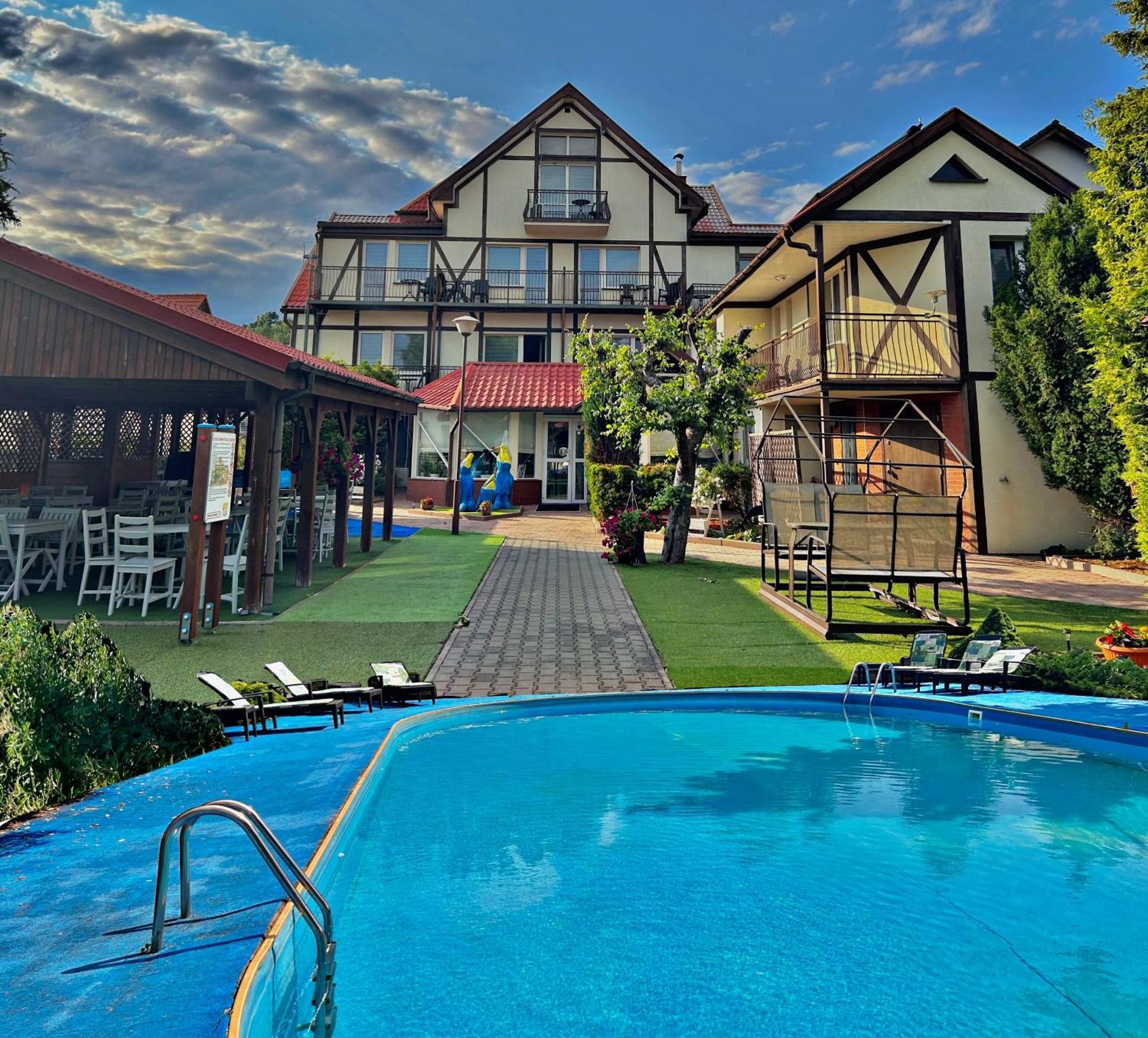 Polaris Krynica Morska Hotel Bagian luar foto